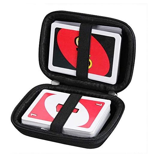 Anleo Hard Travel Case for Mattel UNO Classic Card Game(Only Case)