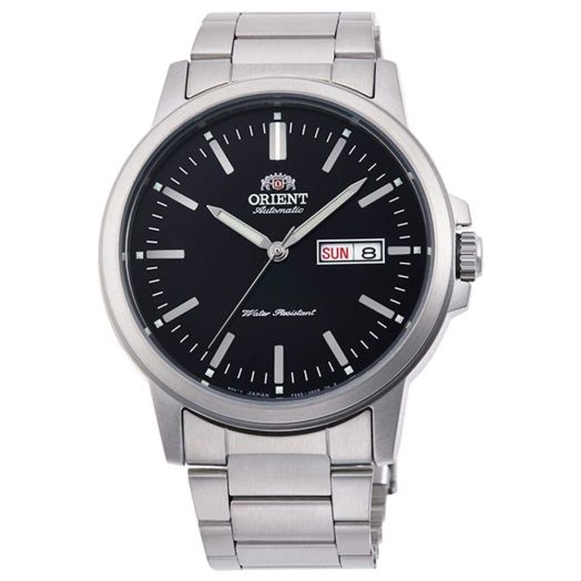 Orient Automatic Black Dial Stainless Steel Men's Watch RA-AA0C01B19B