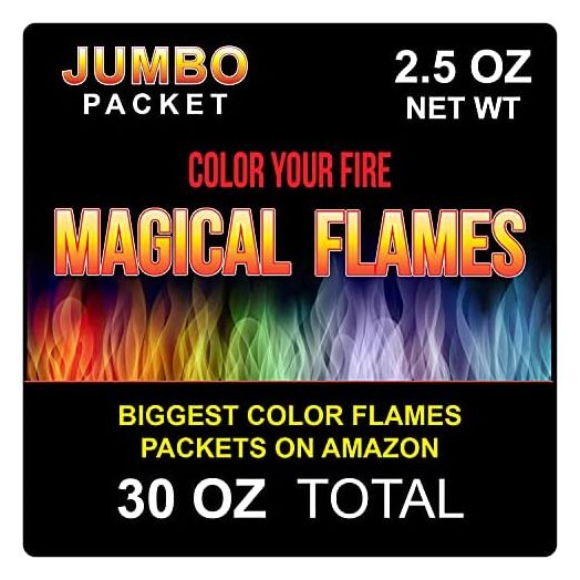 Magical Flames Jumbo Create Colorful & Vibrant Flames