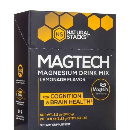 Natural Stacks MagTech Drink Mix - 20 Stick Packs
