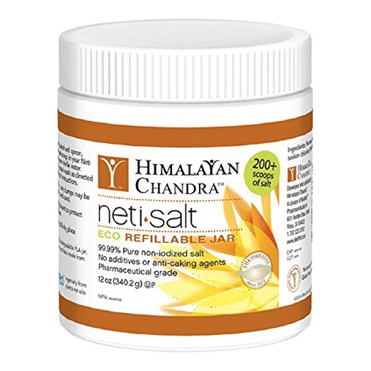 Himalayan Chandra Neti Pot Salt Jar, 12 oz