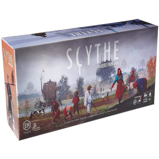 Stonemaier Games Scythe: Invaders from Afar Expansion - Requires Scythe - 2 New Factions for 1 to 7 Players, 90 to 140 Minute Play Time, for Ages 14 and up