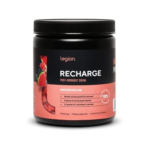 Legion Recharge Post Workout Supplement with Creatine Monohydrate