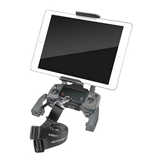 Hanatora 4-11 Inch Tablet Phone Front Holder Mount with Neck Lanyard for DJI Mavic Mini/Mini SE,Mavic 2 Pro/Zoom, DJI Mavic Air/Spark/Mavic Pro/Platinum Remote Control