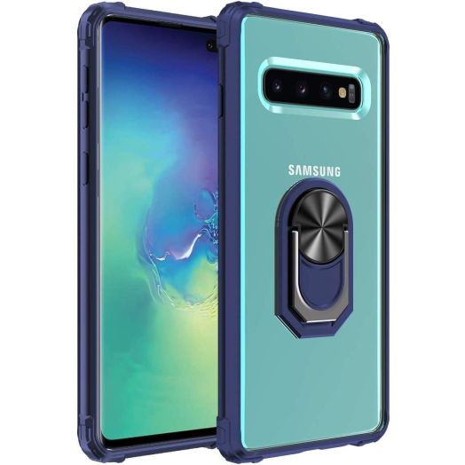 Samsung Galaxy S10 Case, [ Military Grade ] 15ft. Drop Tested Protective Case | Kickstand | Compatible with Samsung Galaxy S10 -Navy Blue