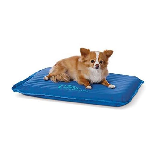 K&H PET PRODUCTS Coolin' Comfort Bed - Ultra Thick Cooling Orthopedic Pet Bed