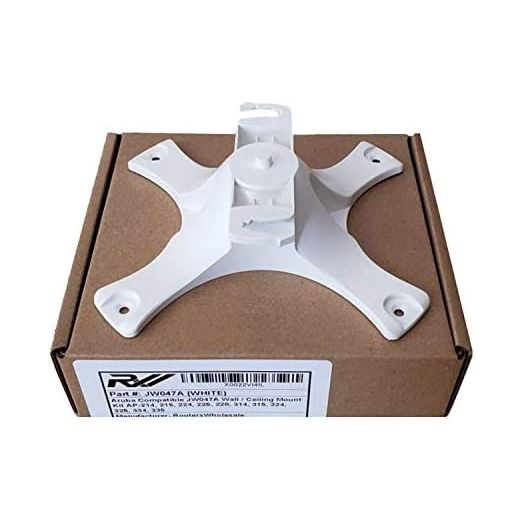 RW RoutersWholesale Network Device Wall/Ceiling Mount Kit JW047A Compatible/Replacement for Aruba AP-220-MNT-W1W (White)
