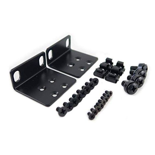 RoutersWholesale - Multi-Vendor Rack Mount Kit Compatible with Many 17.3 inch Wide Buffalo Tech, Cisco, Dell, D-Link, Linksys, NETGEAR, and TRENDnet Products