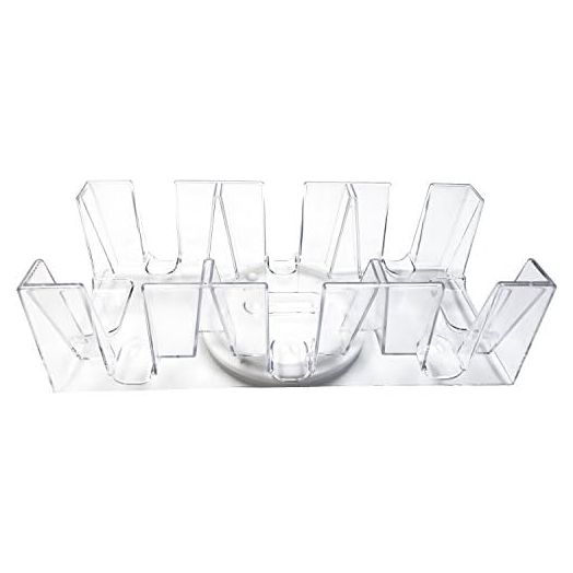 Yuanhe 9 Deck Revolving Rotating Canasta Playing Card Tray