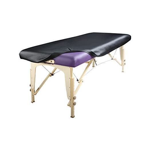 Master Massage Universal Fabric Fitted PU Vinyl leather Ultra-Durable Protection Cover Sheet for Massage Tables, 1 Count