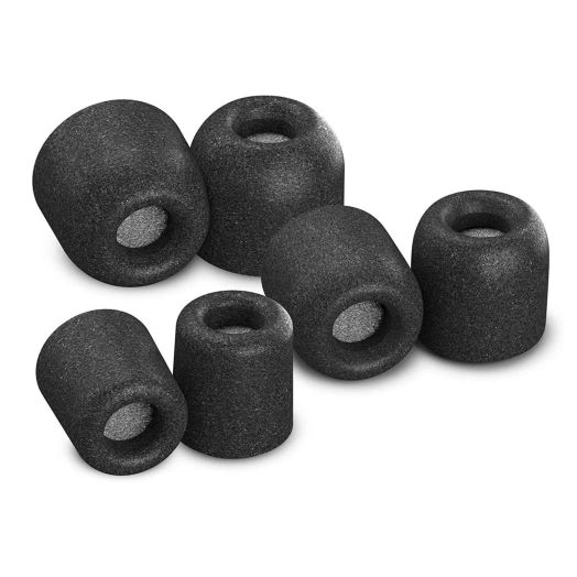 Comply Foam Sport Pro Ear Tips for Beats Powerbeats Pro, Powerbeats, Assorted S, M & L, 3 Pairs, Black – Comfortable, Secure Fit, Noise Reducing, Memory Foam Earbud Replacement Tips, Made in the USA
