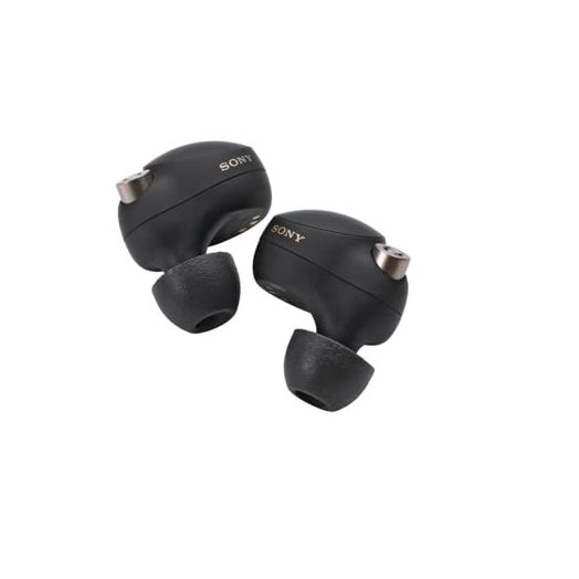 Comply Foam Ear Tips for Sony TrueWireless Earbuds, Medium, 3 Pairs, Black - Ultimate Comfort, Unshakeable Fit, Memory Foam Earbud Tips, Earbud Replacement Tips, Made in The USA