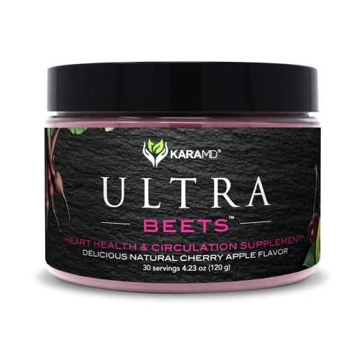 KaraMD UltraBeets Beets Superfood Powder Nitric Oxide Booster