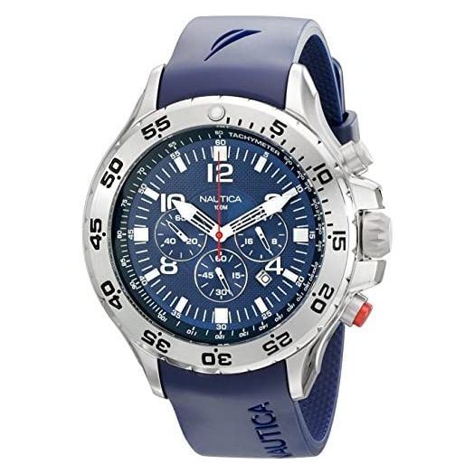 Nautica Men's Quartz Resin Silicone Watch