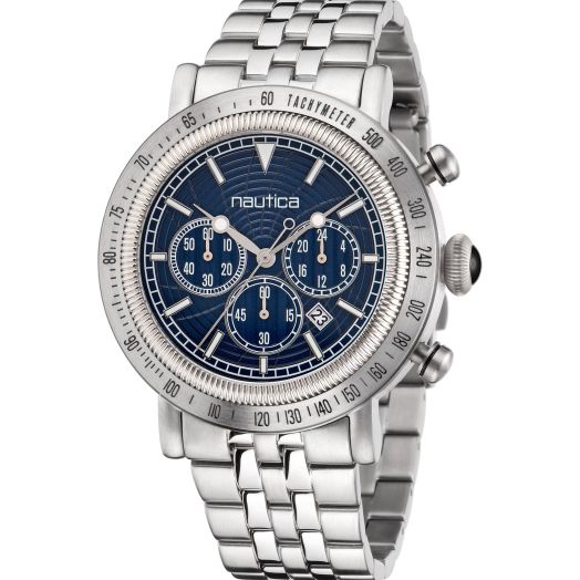 Nautica Men's Spettacolare Reissue Stainless Steel Bracelet Watch (Model: NAPSPF203)