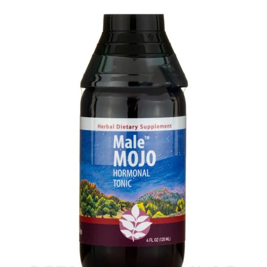WishGarden Herbal Remedies Male Mojo Hormonal Tonic (Jigger Top) - 4 fl. oz (120 ml)