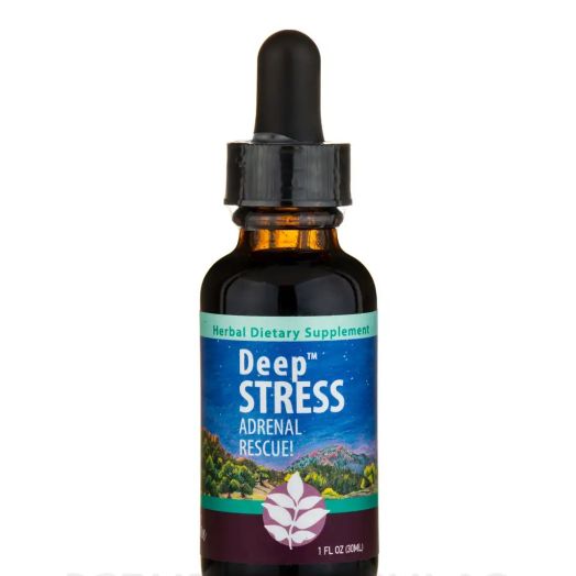 WishGarden Herbal Remedies Deep Stress - Adrenal Rescue! (Dropper) - 1 fl. oz (30 ml)