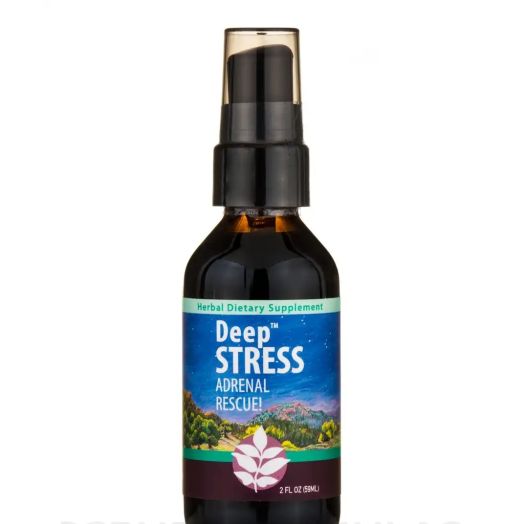 WishGarden Herbal Remedies Deep Stress - Adrenal Rescue! (Spray) - 2 fl. oz (59 ml)
