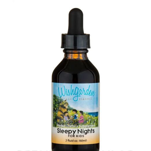 WishGarden Herbal Remedies Sleepy Nights for Kids (Dropper) - 2 fl. oz (60 ml)