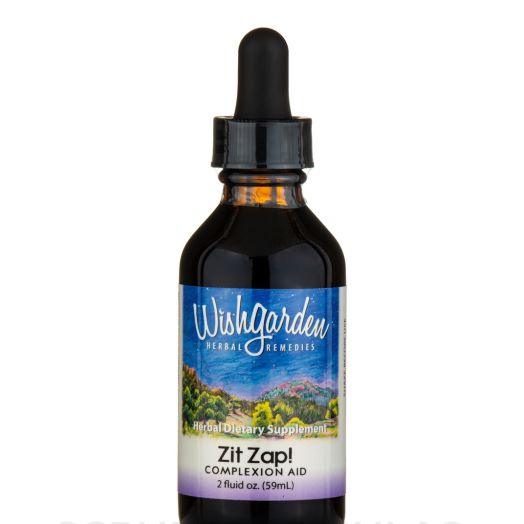 WishGarden Herbal Remedies Zit Zap! Complexion Aid (Dropper) - 2 fl. oz (59 ml)