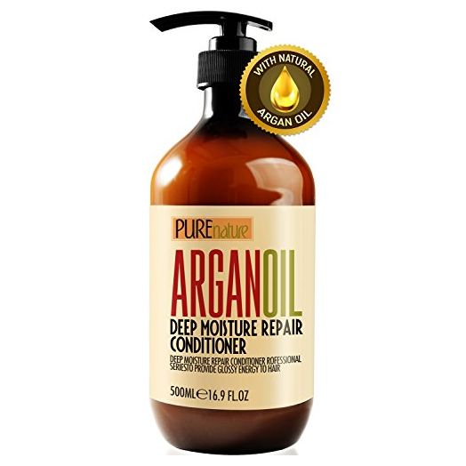 Moroccan Argan Oil Conditioner SLS Sulfate Free, Dry, Curly or Frizzy Hair, Thickening for Fine / Thin Hair