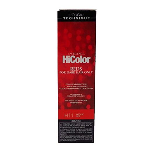 Loreal Excellence Hicolor H11 Tube Intense Red 1.74 Ounce (51ml) (2 Pack)