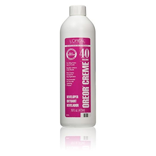 L'Oreal Paris Oreor Creme 40 Volume Developer, 16 Fl Oz
