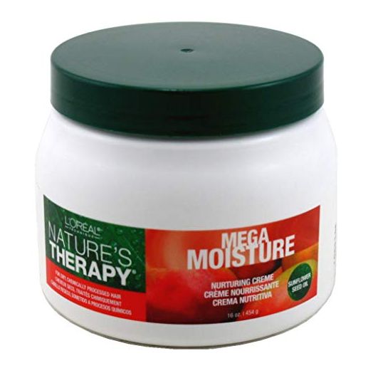 Loreal Natures Therapy Mega Moisture Creme 16 Ounce Jar (473ml) (2 Pack)