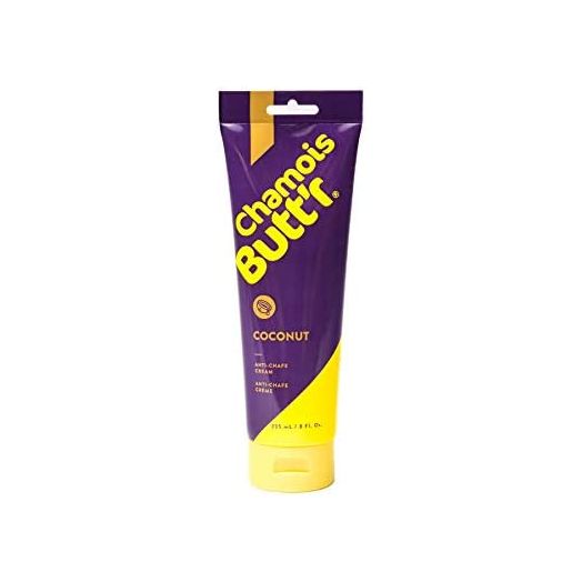 Chamois Butt'r Coconut Anti-Chafe Cream, 8 Ounce Tube