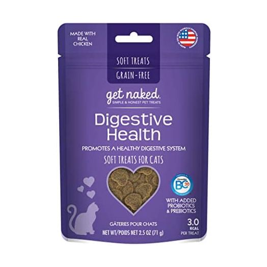 Get Naked 1 Pouch Furball Relief Soft Treats For Cats, 2.5 Oz(pack of 1)