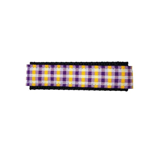 The Band 20mm Chums Yellow Purple One Piece Slip Thru Watch Band Strap
