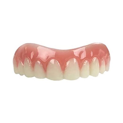 Instant Smile Comfort Fit Flex, Natural Shade, Upper Veneer Cosmetic Teeth