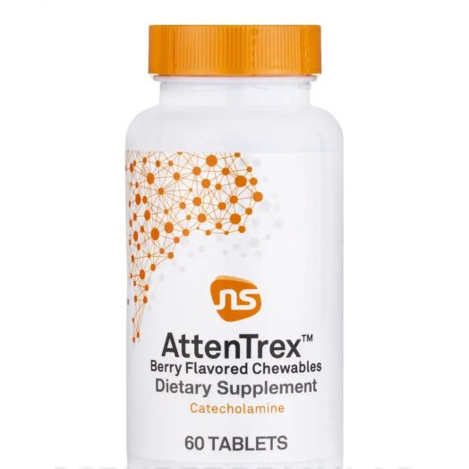 NeuroScience AttenTrex Berry Flavored Chewables - 60 Tablets