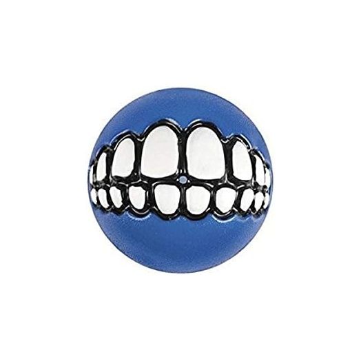 Rogz Fun Dog Treat Ball in various sizes and colors, Large, Blue