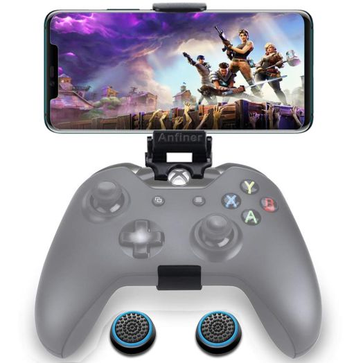 Controller Mobile Phone Holder/Cellphone Mount/Clip Compatible with Microsoft Xbox/Xbox One/Xbox Series X/S/Xbox Elite 1 /Series 2 /Steelseries Nimbus Controllers(not Controller