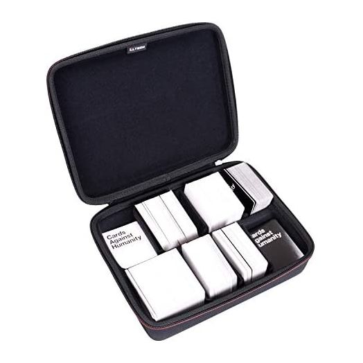 LTGEM EVA Hard Travel Game Card Case, Holds up to 1600 Cards with 6 Moveable Dividers