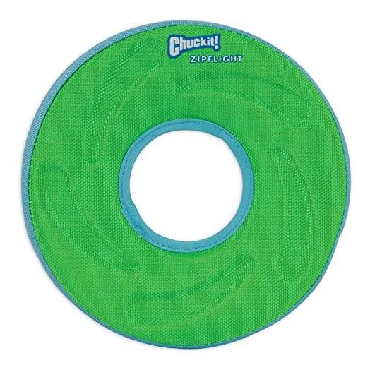 Chuckit! Zipflight Amphibious Flying Ring - Assorted Small - 6 Inch Diameter (1 Pack) - Pack of 2