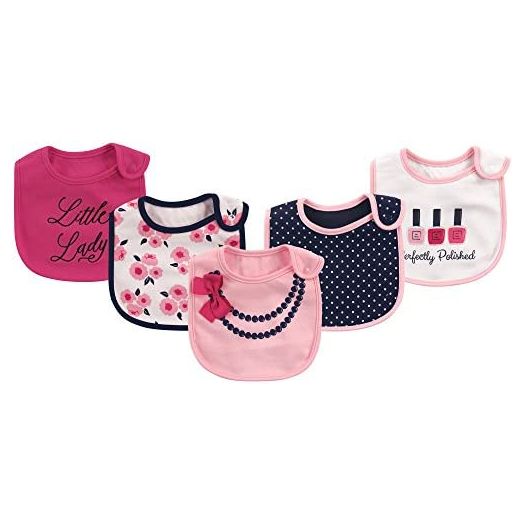 Little Treasure Unisex Baby Cotton Bibs