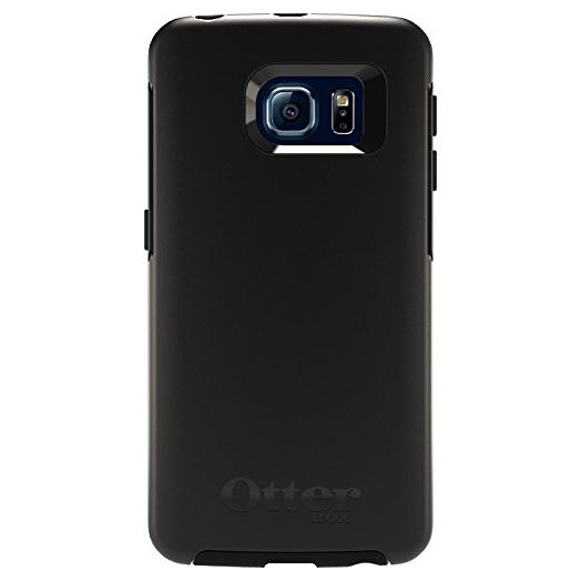 OTTERBOX SYMMETRY SERIES Case for Samsung Galaxy S6 EDGE - Frustration FREe Packaging - BLACK