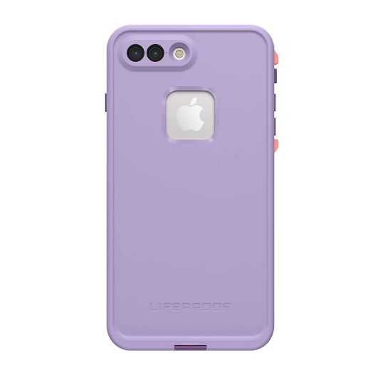 Lifeproof FRE SERIES Waterproof Case for iPhone 8 PLUS & 7 PLUS (ONLY) - Retail Packaging - CHAKRA (ROSE/FUSION CORAL/ROYAL LILAC)