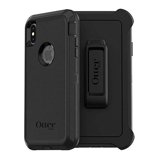 OtterBox DEFENDER SERIES SCREENLESS Case Case for iPhone Xs Max - Retail Packaging - BLACK