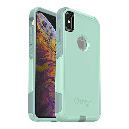 OTTERBOX COMMUTER SERIES Case for iPhone Xs Max - Frustration FREe Packaging - OCEAN WAY (AQUA SAIL/AQUIFER)