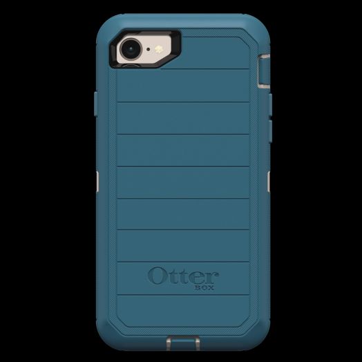 OtterBox Defender Series Pro Phone Case for Apple iPhone SE (3rd and 2nd Gen), iPhone 8, iPhone 7 - Blue