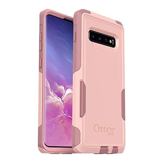 OTTERBOX COMMUTER SERIES Case for Galaxy S10+ - Retail Packaging - BALLET WAY (PINK SALT/BLUSH)