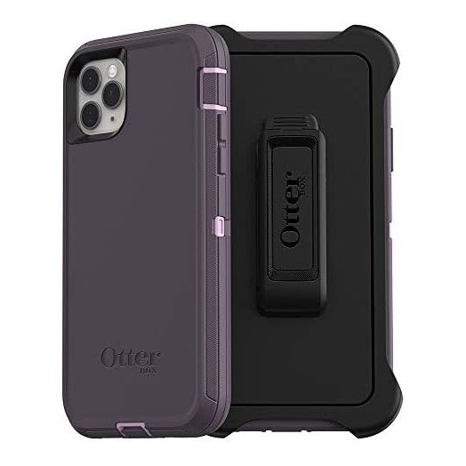 OtterBox DEFENDER SERIES SCREENLESS EDITION Case for iPhone 11 Pro Max - PURPLE NEBULA (WINSOME ORCHID/NIGHT PURPLE)