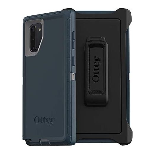 OTTERBOX DEFENDER SERIES SCREENLESS EDITION Case for Galaxy Note10 - GONE FISHIN (WET WEATHER/MAJOLICA BLUE)