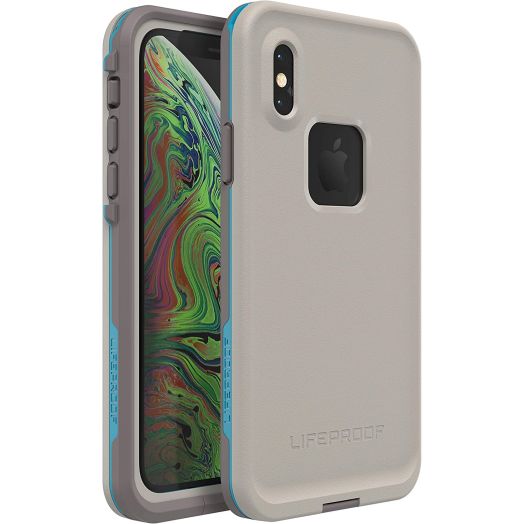 LifeProof FRE Series Waterproof Case for iPhone Xs & iPhone X (Only) - Non-Retail Packaging - Body Surf (Cement/Gargoyle/Hawaiian Ocean)