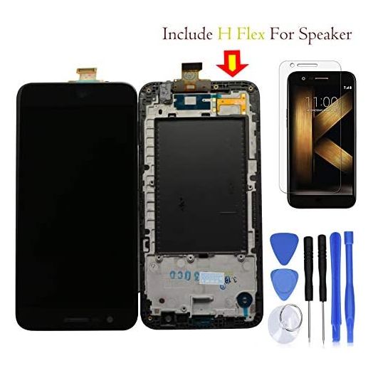 Eaglewireless Best Quality Compatible K20 PLUS Full LCD Assembly With Touch Screen Digitizer and LCD Pre-installed Replacement With Frame Housing For LG K20 Plus T-Mobile TP260 MP260 / Verizon-VS501