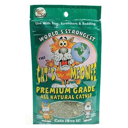 .352 Ounce The Cat's Meowee All Natural Premium Grade Cat Nip (Pack of 3)