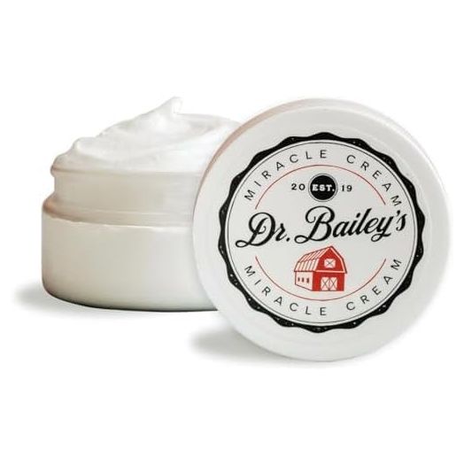 DR. BAILEY'S Miracle Animal Cream - 2 OZ Hot Spot Treatment for Dogs, One Stop Cream for All Topical Needs from Ear to Paw - Skin Irritation/Wound Relief Treatment for Dog Cat Horse Pig Goat & More